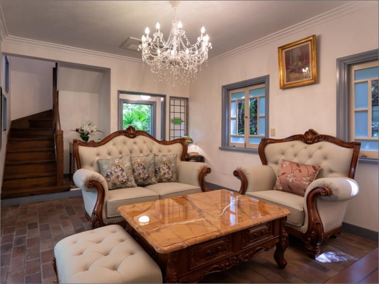 雪行廊リビング