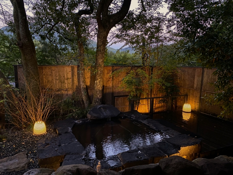 我不歳月露天風呂